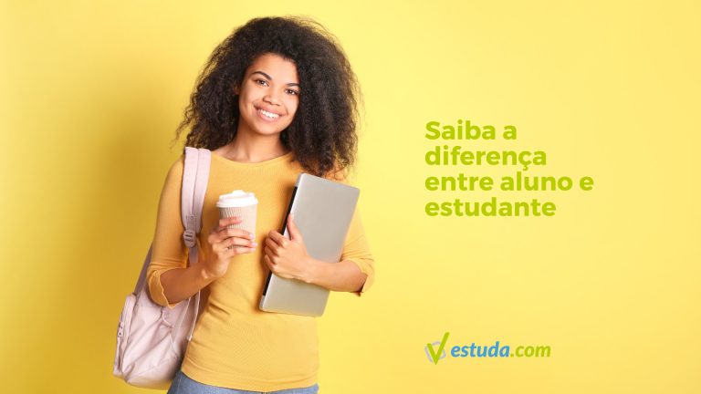 Saiba a diferença entre aluno X estudante