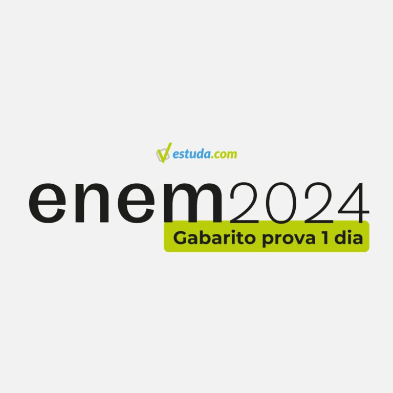 Estuda.com Gabarito do Enem 2024 Prova dia 1