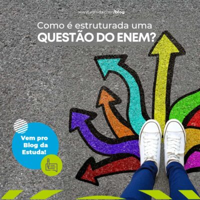 Como é estruturada uma questão do Enem?