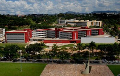 Prédio da Universidade Federal de Minas Gerais (UFMG) referente ao Vestibular UFMG.