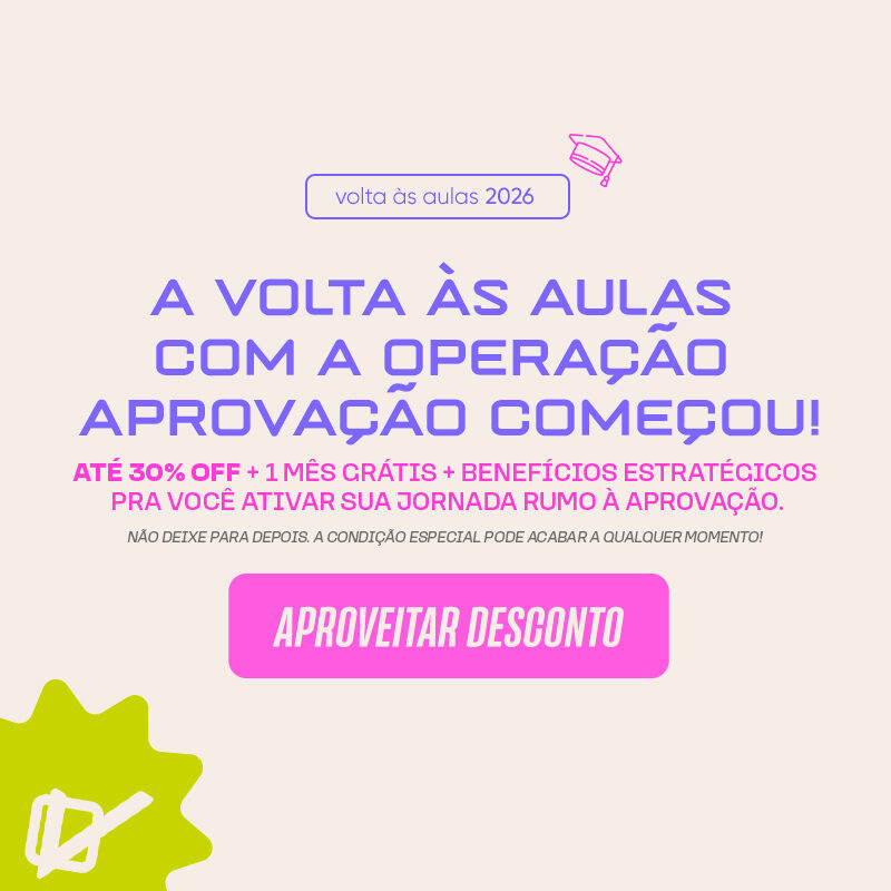 popup blog volta as aulas com a operação aprovação, garanta seu desconto