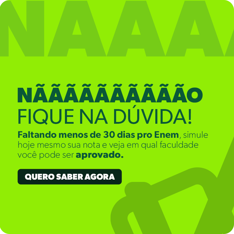 Não fique na dúvida!