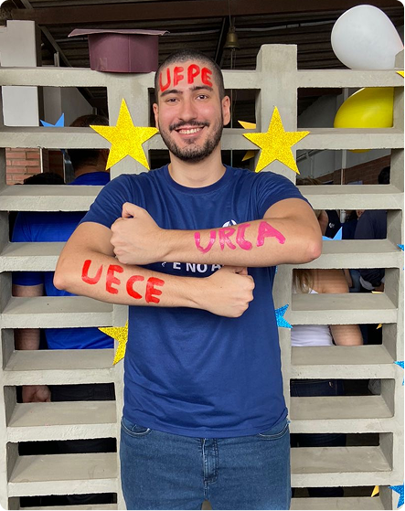 Estudante aprovado UFPE, URCA e UECE
