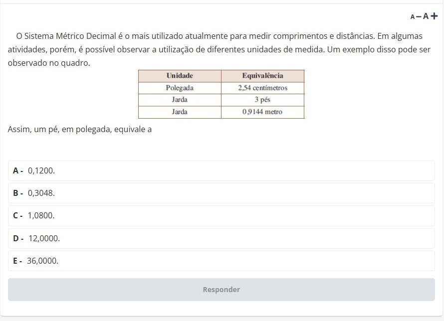 Questão 157 - ENEM 2° Dia (Cinza) 2019