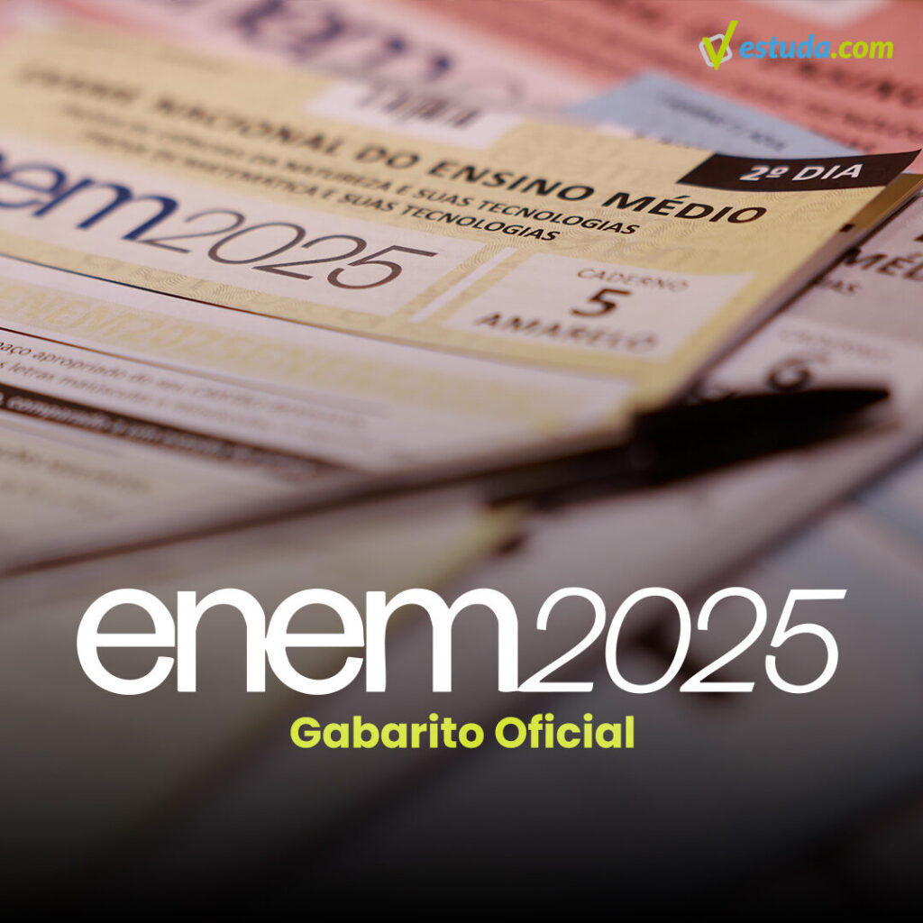 Gabarito Oficial Enem 2025 2° dia: confira as respostas
