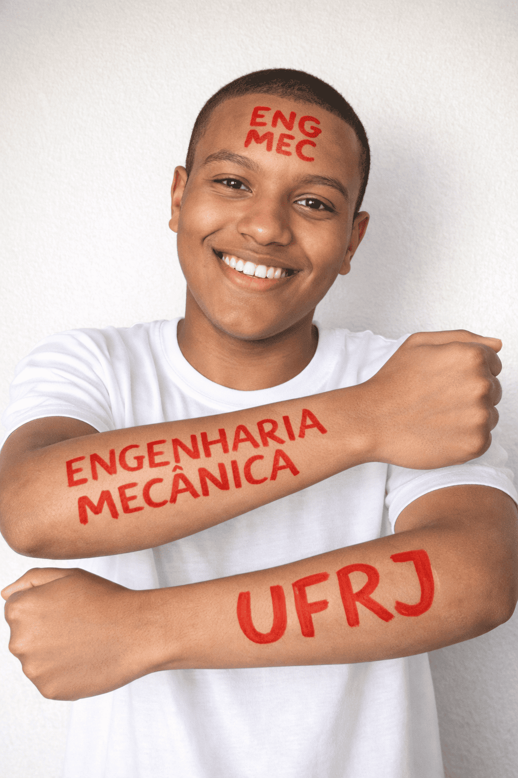 Adriano Gonçalves, aprovado em Engenharia Mecânica pela UFRJ