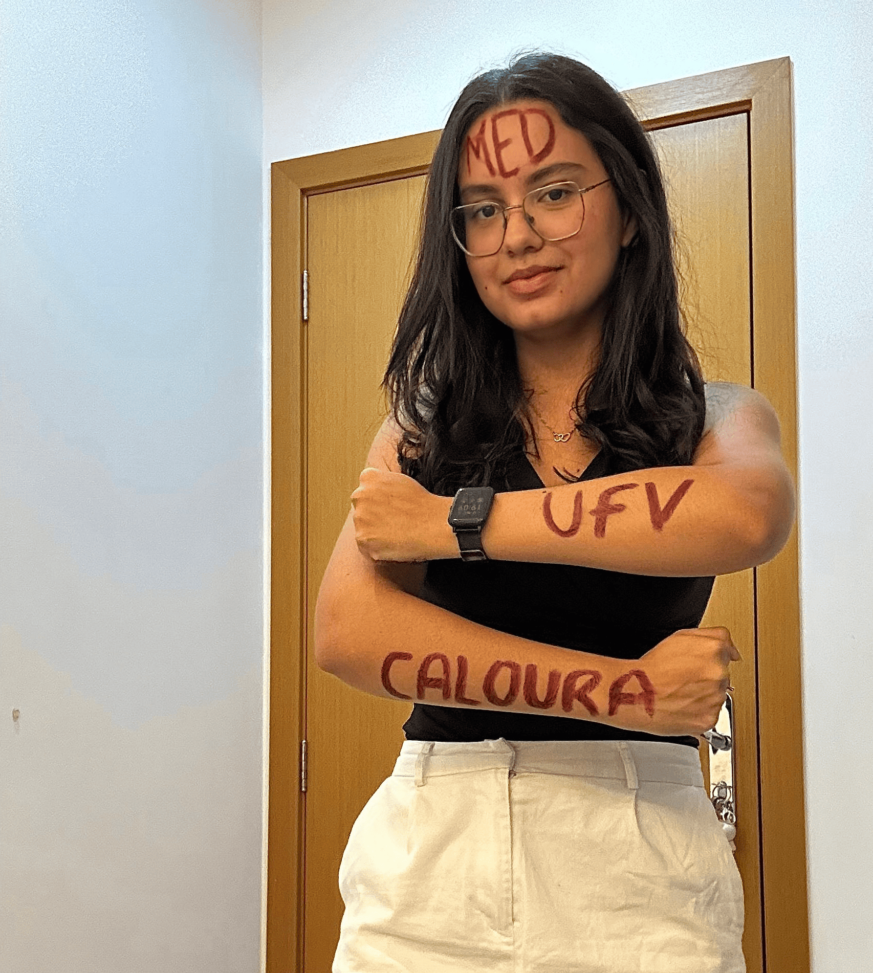 Izabelly Coração, aprovada em Medicina pela UFV