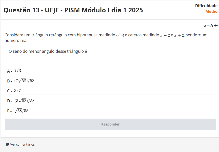 questao 1 trigonometria