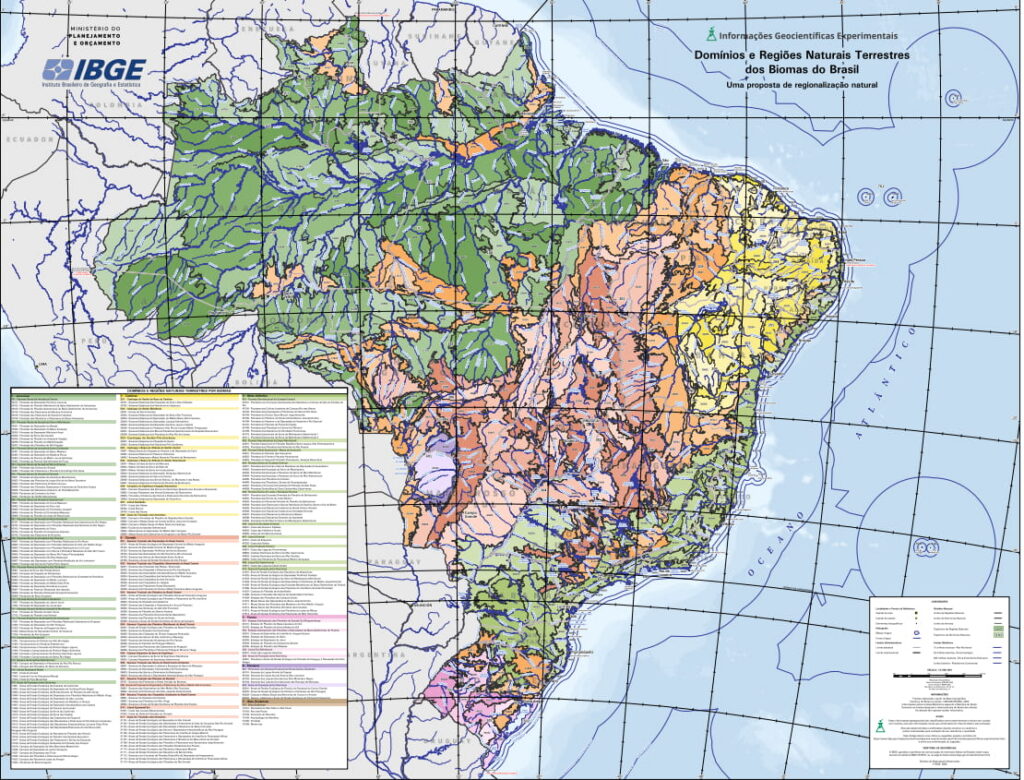 mapa de biomas ibge