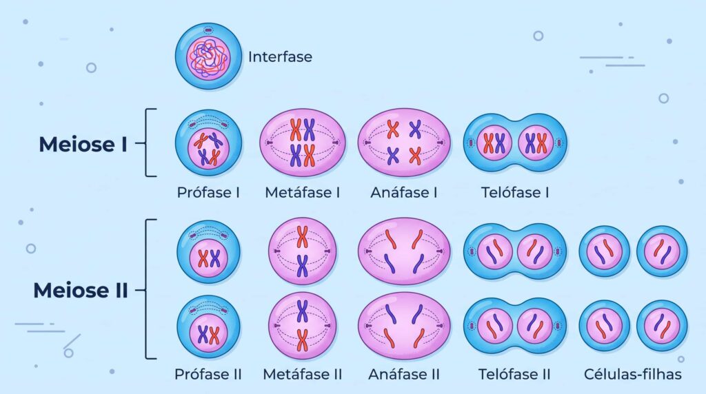fases da meiose 