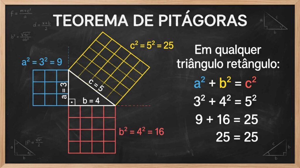 formula teorema de pitagoras