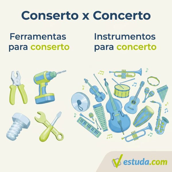 Conserto ou concerto: como escreve e diferenças
